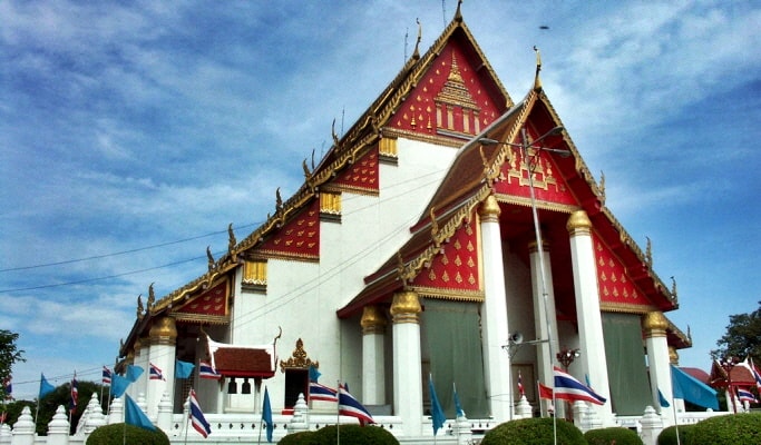 Ayutthaya & Damnoen Saduak Floating Market 1 Day Tour - from Bangkok